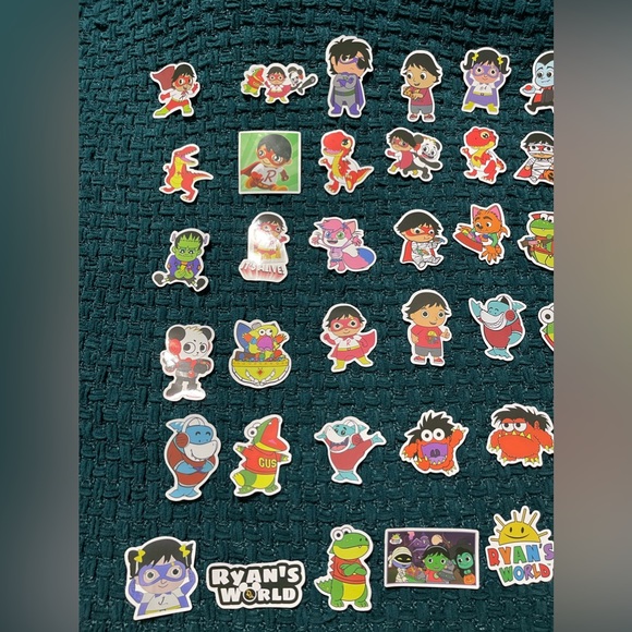 Ryan’s World Set of 49 Stickers - Picture 2 of 3